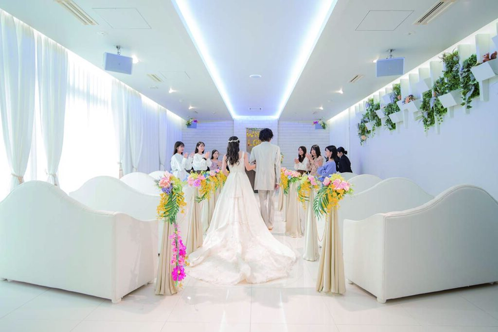 【特別ｲﾍﾞﾝﾄ】本物の結婚式をお祝いオーキャン